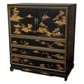 Black Lacquer Dresser R7120