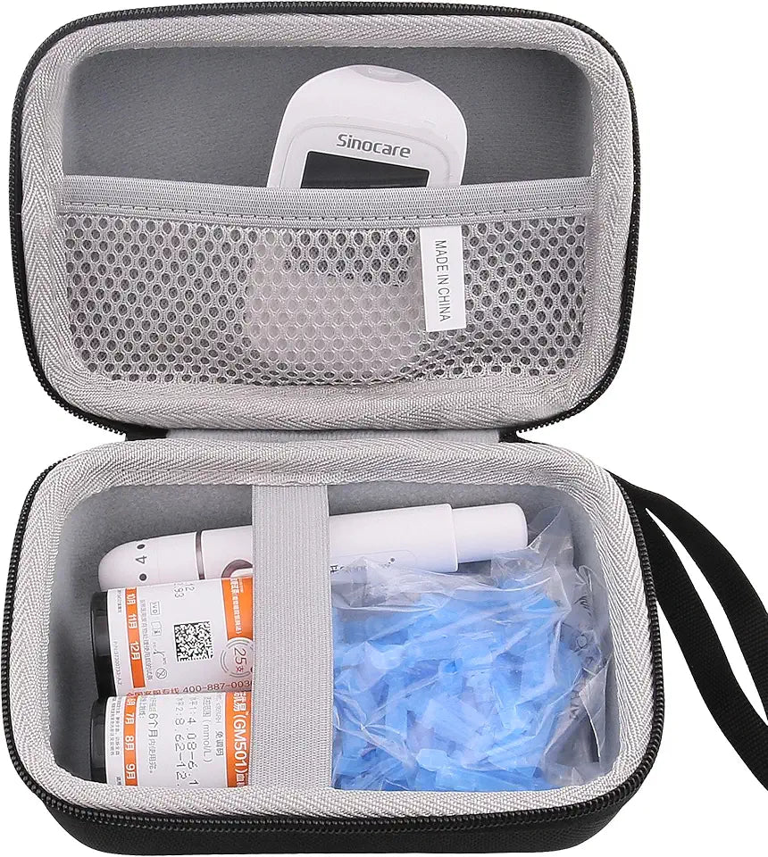 Protective Storage Case for Blood Glucose Monitor Kit Q454649