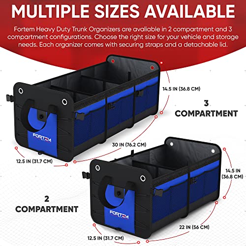 Black Collapsible SUV Trunk Organizer 50L M322