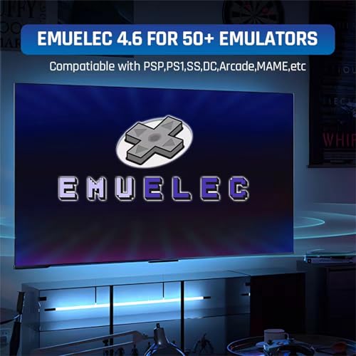 Retro Video Game Console with 70,000+ Games, Android 9.0 & EmuELEC 4.5, 4K HD L736276