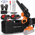 Battery Powered 6-inch Mini Chainsaw with 2 Batteries 2 Chains P48906