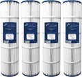 4 Pack Replacement Pool Spa Filter Cartridge, White B2812