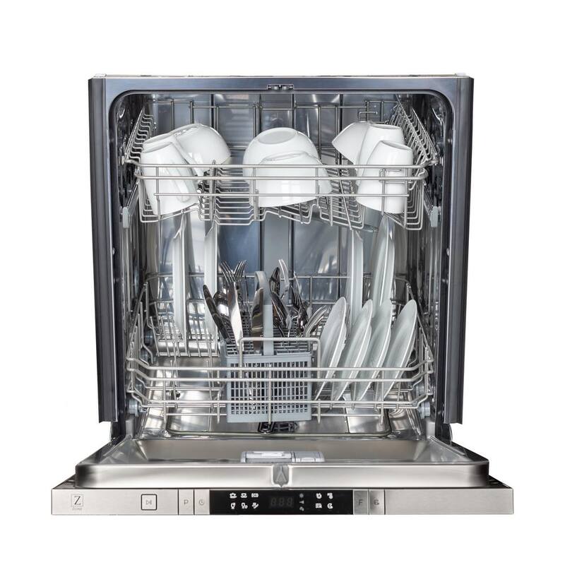 24 in. Compact Dishwasher with 2 Racks in Red Matte S300