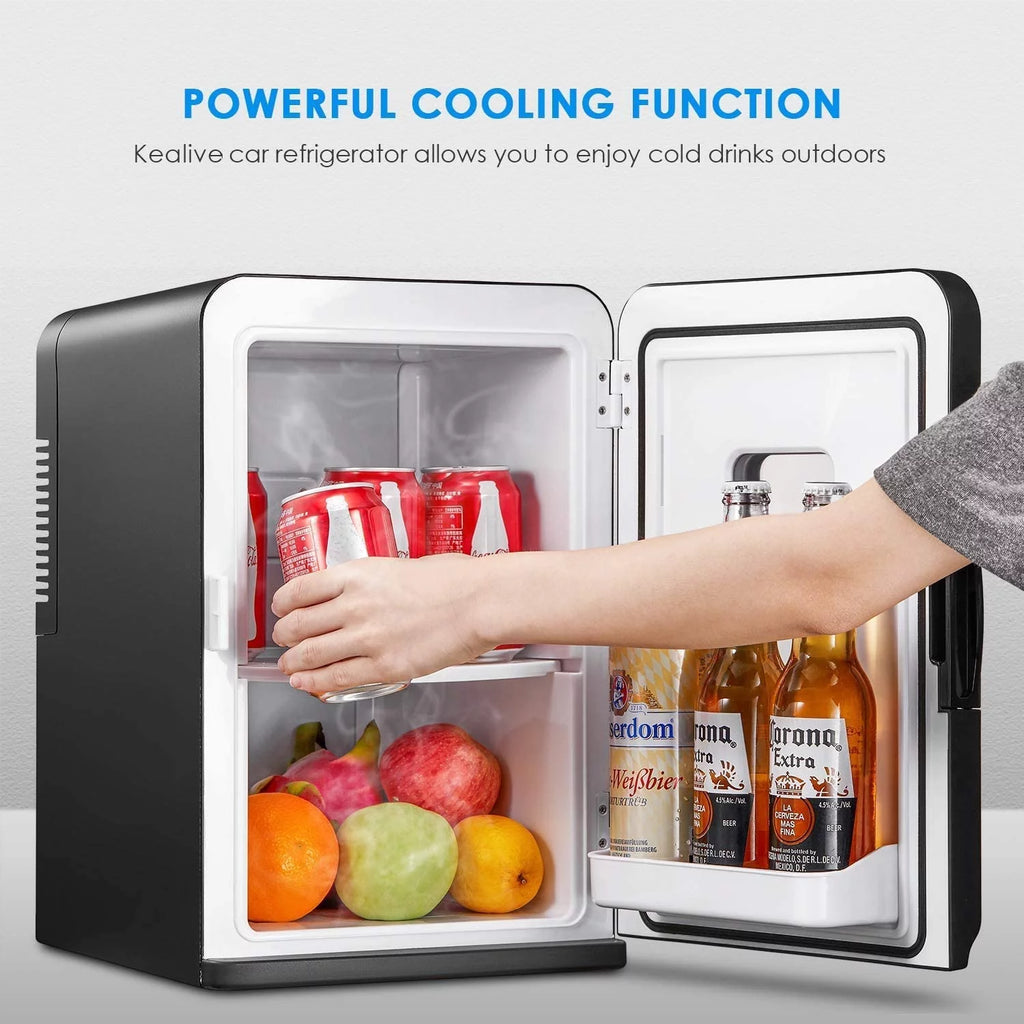 15 L Portable Cooler & Warmer Mini Fridge B57471
