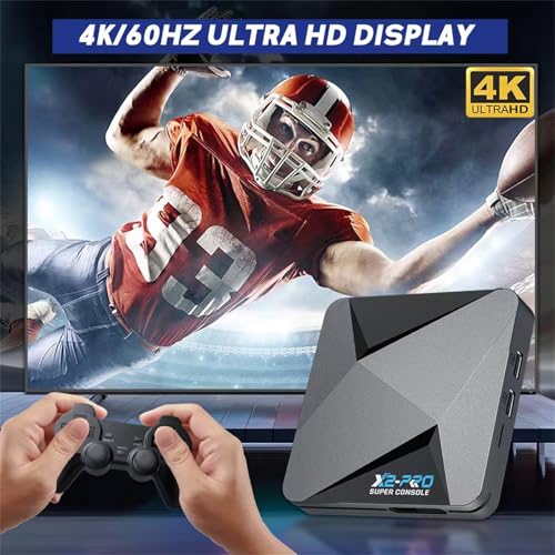 Retro Video Game Console with 70,000+ Games, Android 9.0 & EmuELEC 4.5, 4K HD L736276