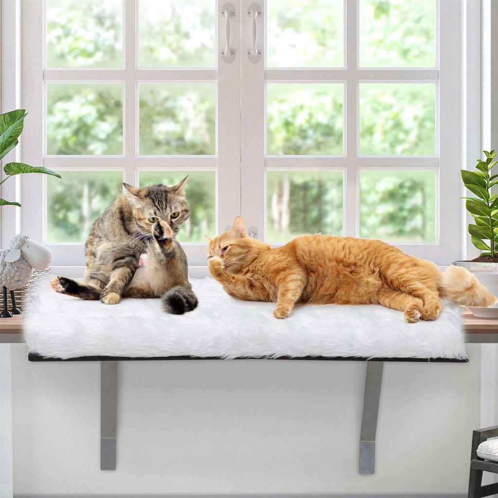 Cat Window Perch & Windowsill Bed with Soft Cushion Z87272