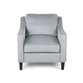 Gray Velvet Club Chair H846