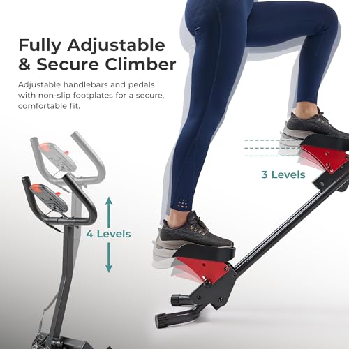 Stair Stepper with Handlebar Climber Machine C195