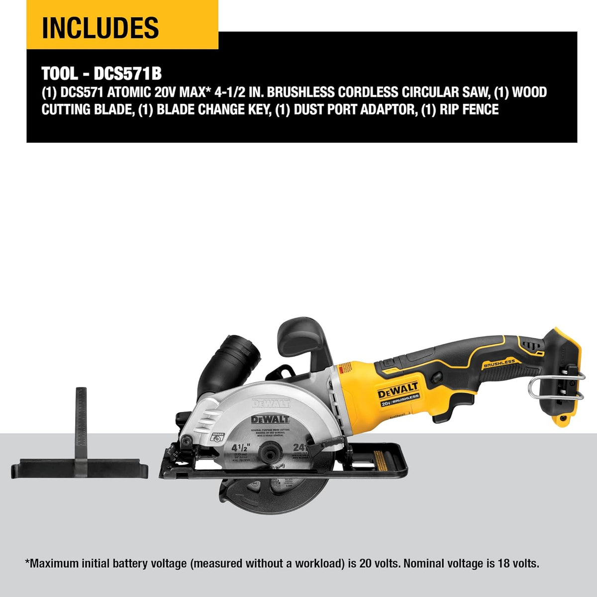 4-1/2-Inch 20V Circular Saw M1315