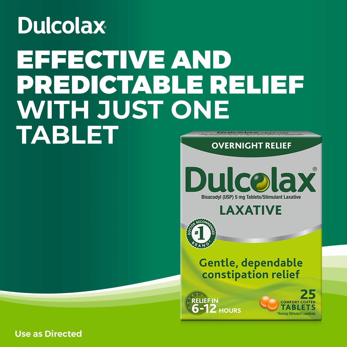 Stimulant Laxative Tablets 25ct I62704