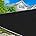 Black Fence Privacy Screen Windscreen with Bindings & Grommets D2483