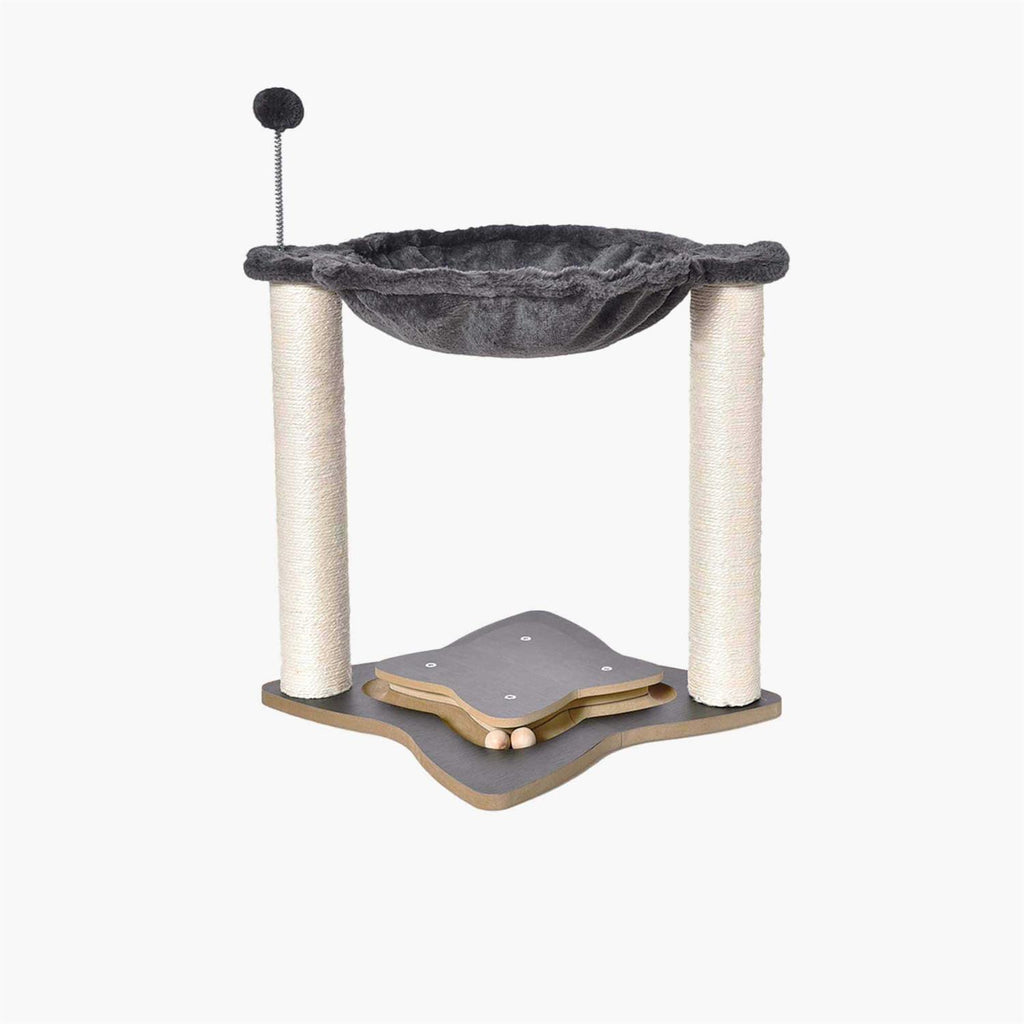 3 in 1 Cat Scratching Post with Hammock S1121