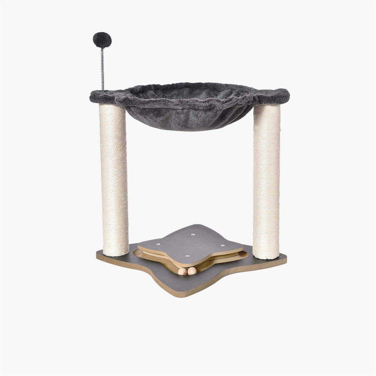3 in 1 Cat Scratching Post with Hammock S1121