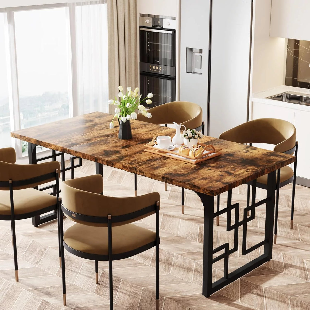 63" Rectangular Dining Table N93992