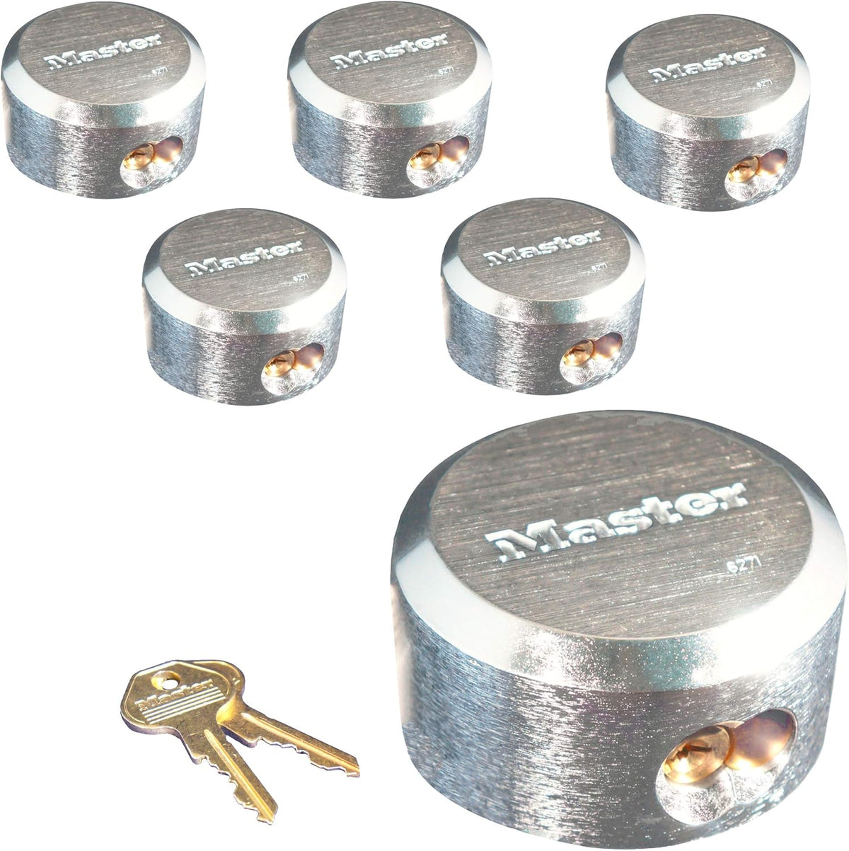 Keyed Alike Hidden Shackle Padlocks Y53258