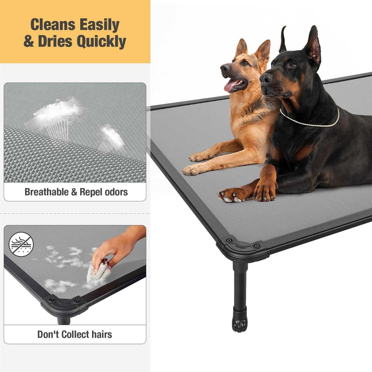 Chew Proof Cooling Raised Dog Bed K8457
