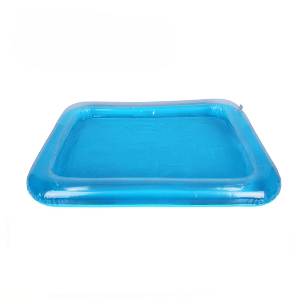 Blue Inflatable Sandbox T86738