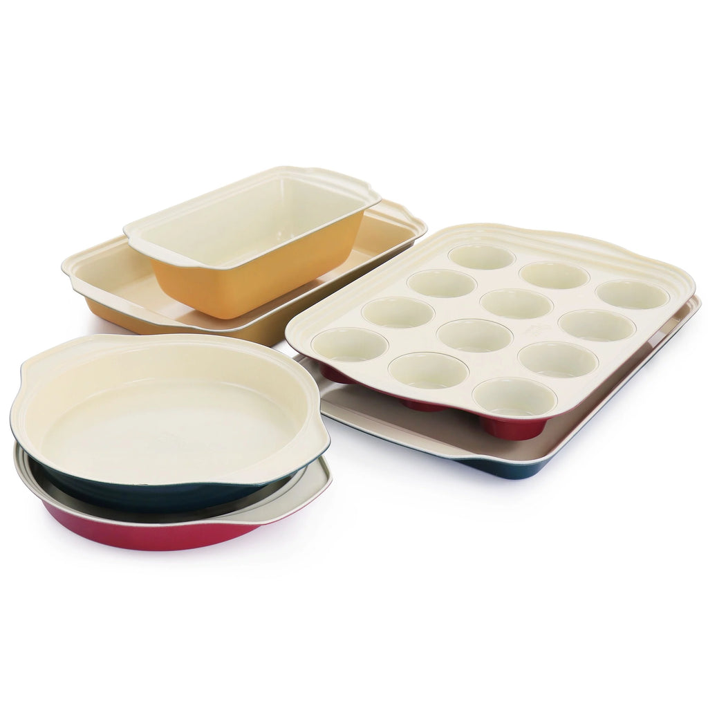 6 Piece Ceramic Nonstick Bakeware Set S718