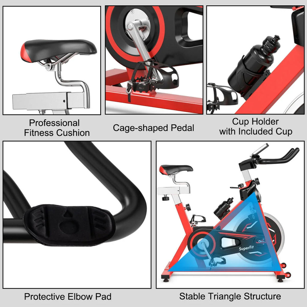 Stationary Belt Drive Indoor Cycling Bike C23903