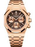 Pink Gold Brown Dial Chronograph 41mm A96388