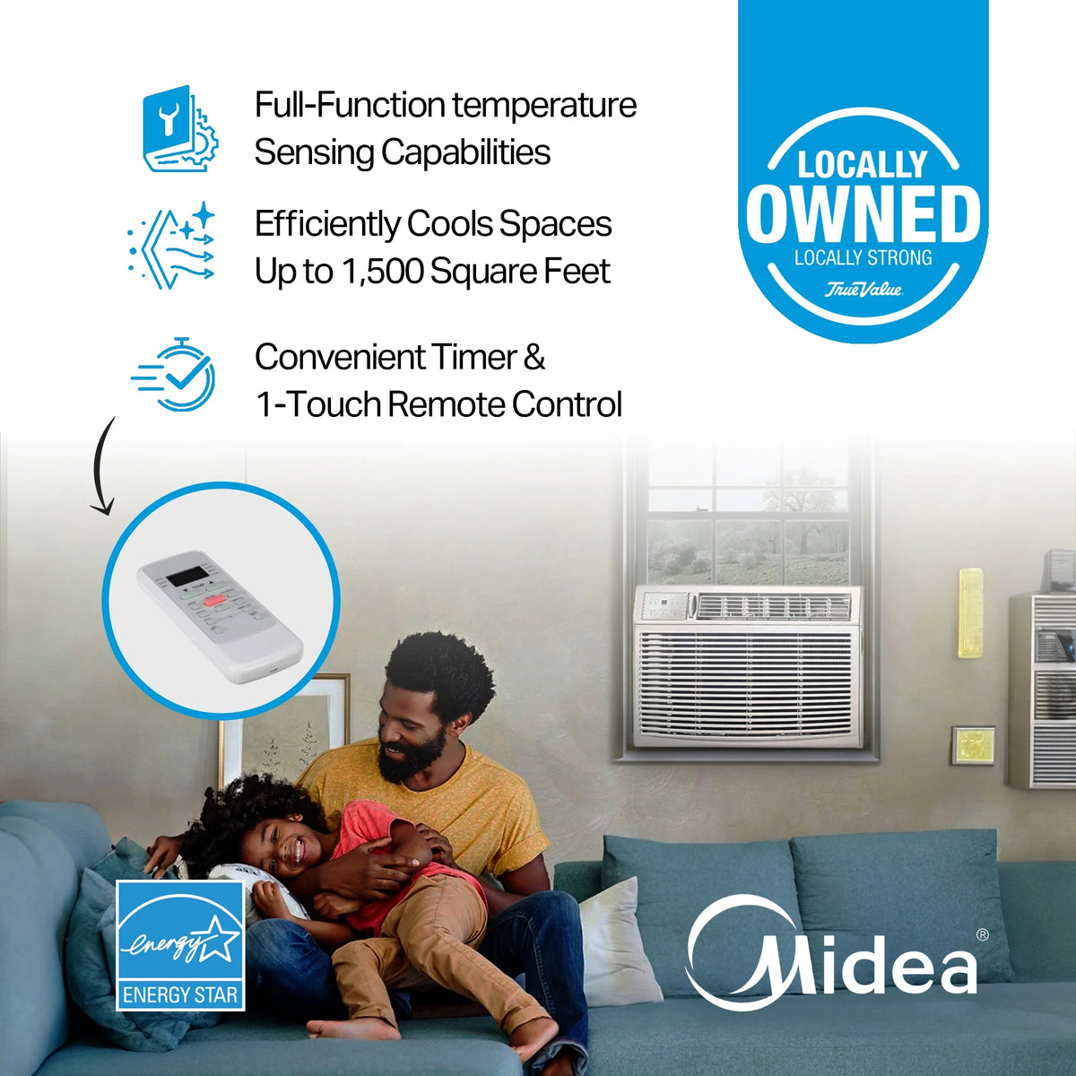Window Air Conditioner, 25,000 BTU/Hour A4800