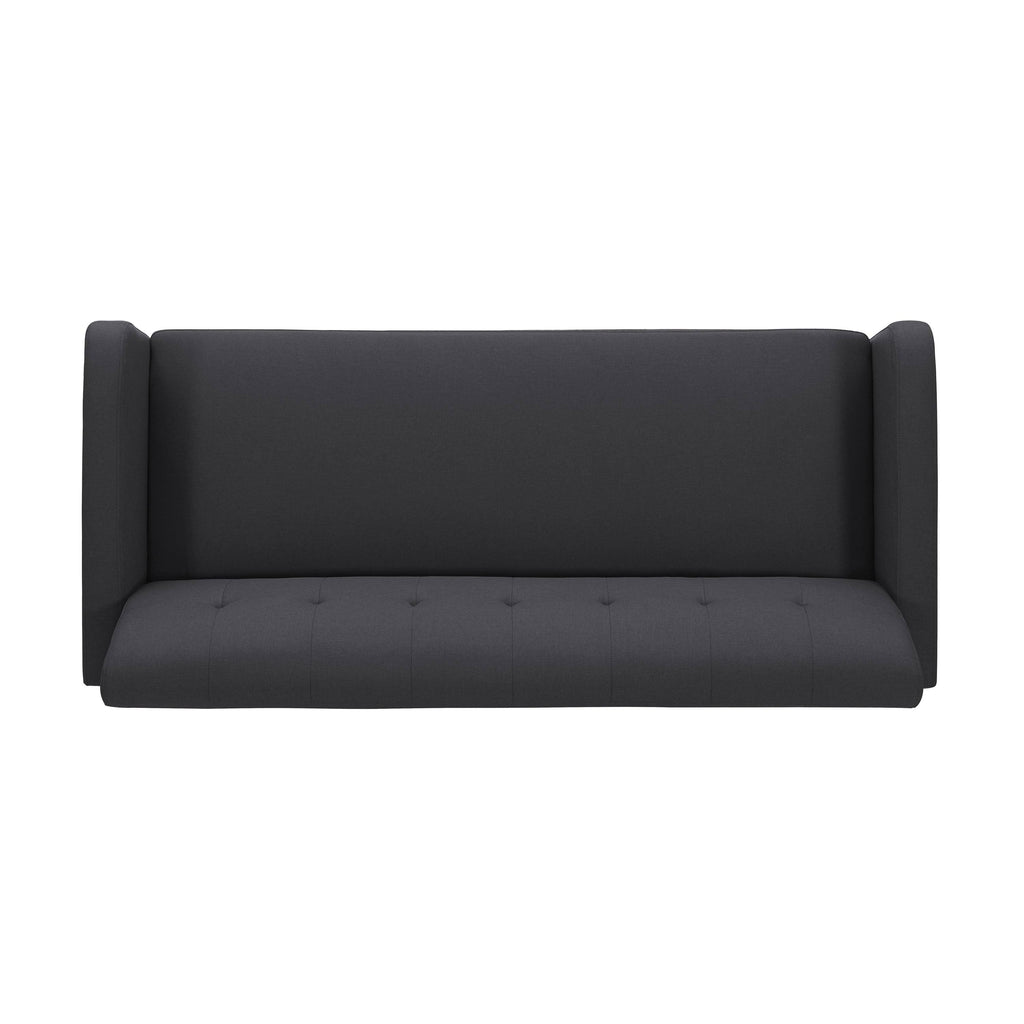 Charcoal Linen Armless Sofa L85911