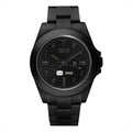 Black Hybrid Smartwatch Fitness Tracker with Black Acrylic Strap A276587