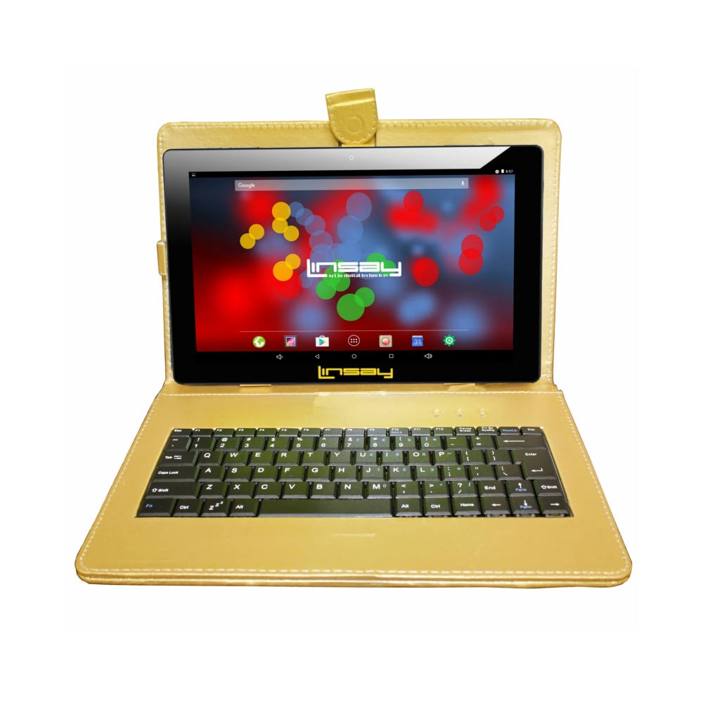 10.1x22 1280X800 IPS Screen 2GB Ram 32GB Android 10 Quad Core Tablet with Keyboard N7595