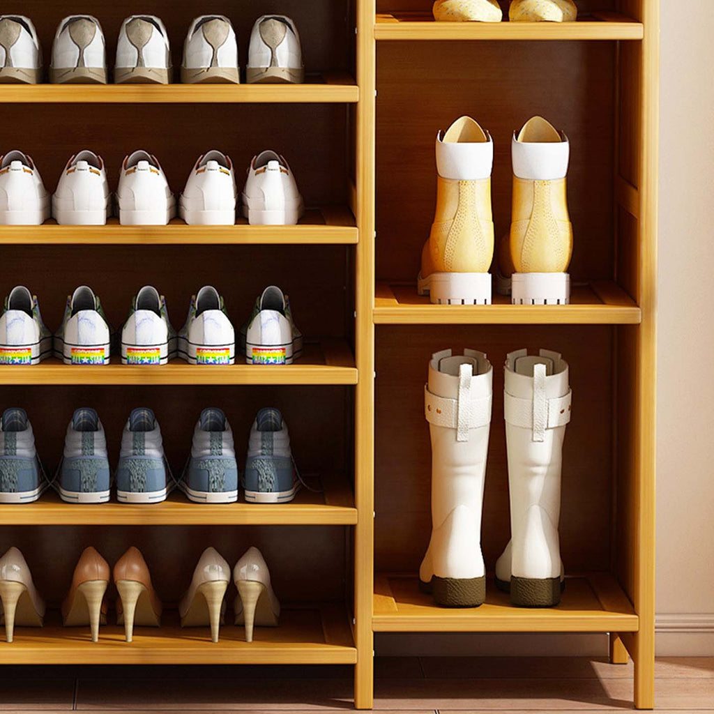 6 Tier Bamboo Wood Shoe Rack W565
