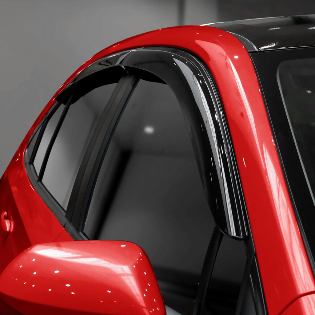 Glass Tape-on Rain Guards for Toyota Corolla Sedan, 4 Pieces L74730