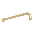 Satin Unlacquered Brass Wall Mount Shower Arm U280