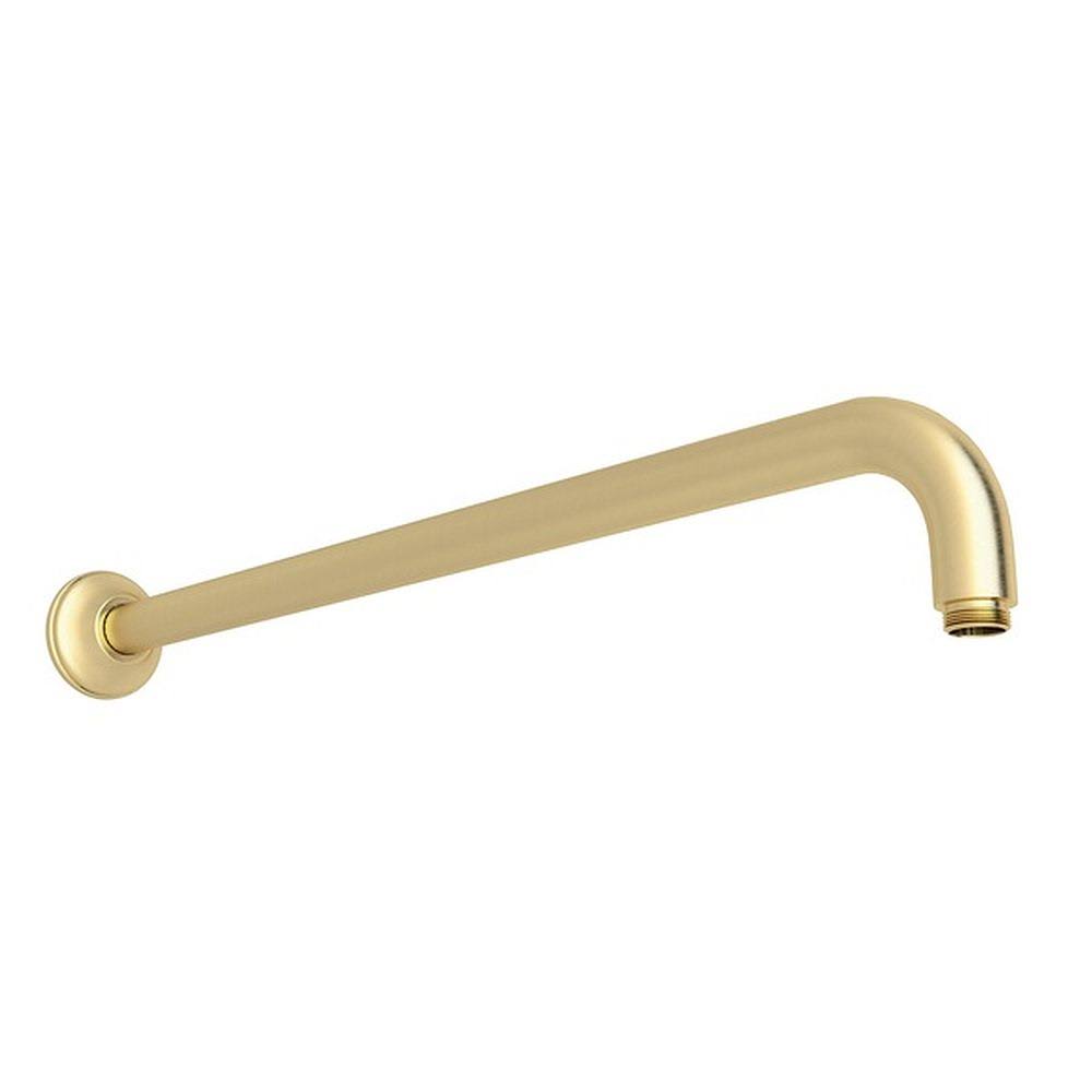 Satin Unlacquered Brass Wall Mount Shower Arm U280