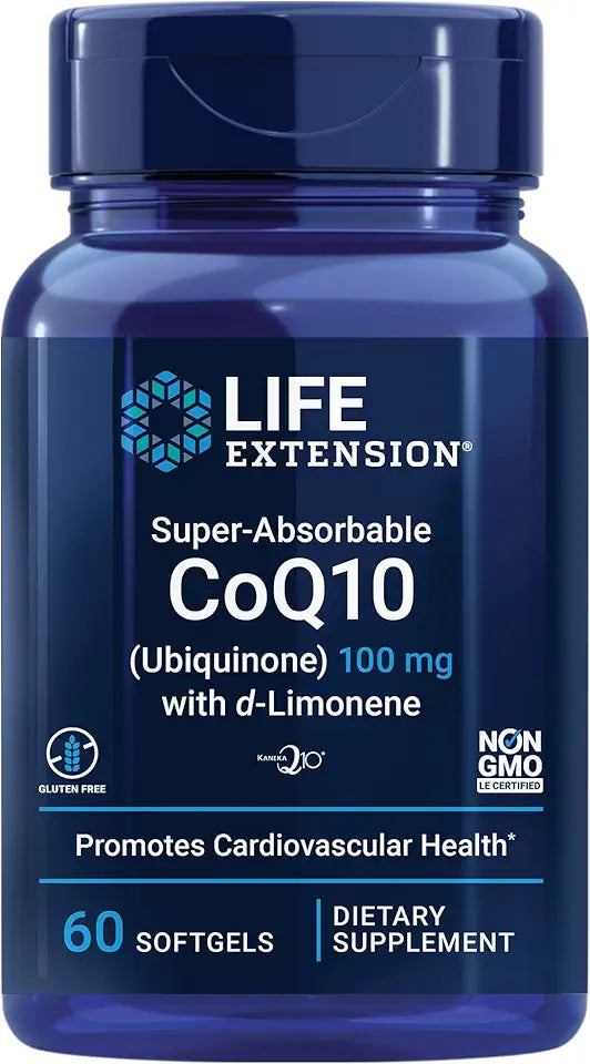Omega-3 CoQ10 Softgels Heart Health Supplement F764