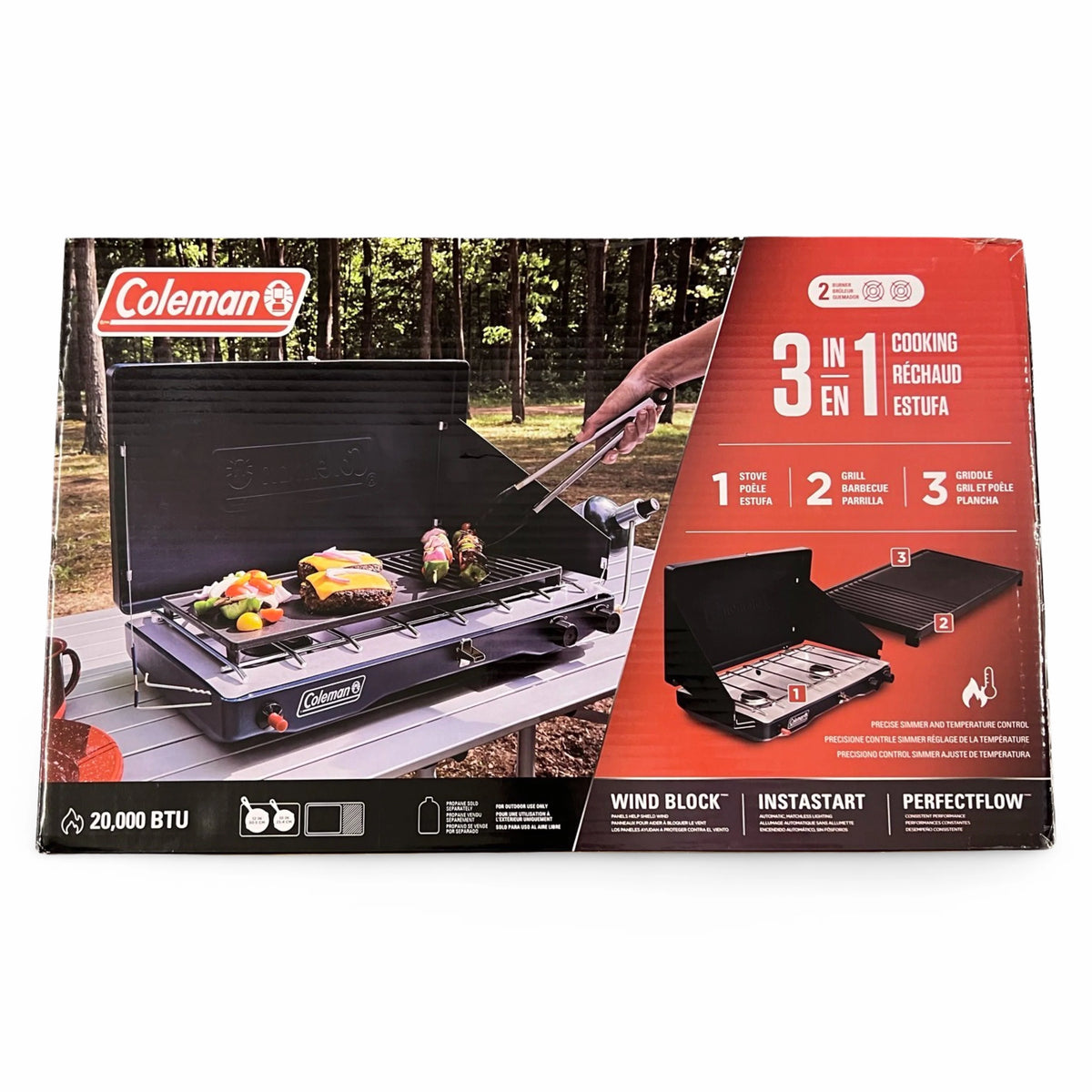 3-in-1 Camping Stove E6362