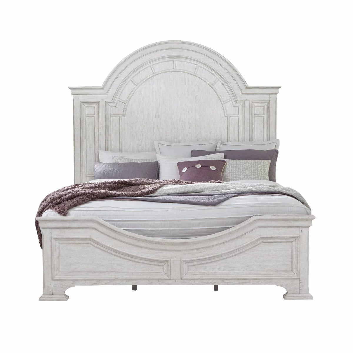 Queen Wood Panel Bed K94358