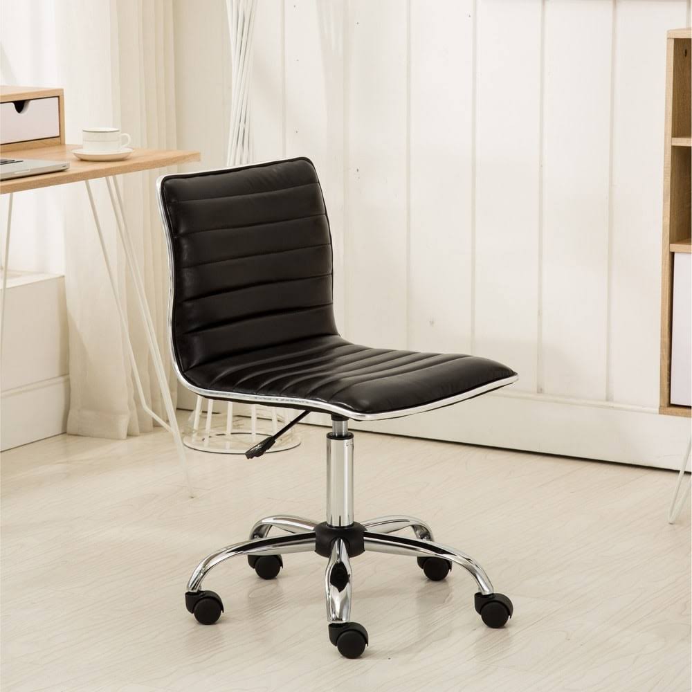 Grey Chrome Office Chair X25927