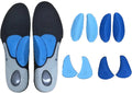 Shoe Inserts with Customizable Arch and Metatarsal Supports (12-12.5) I396