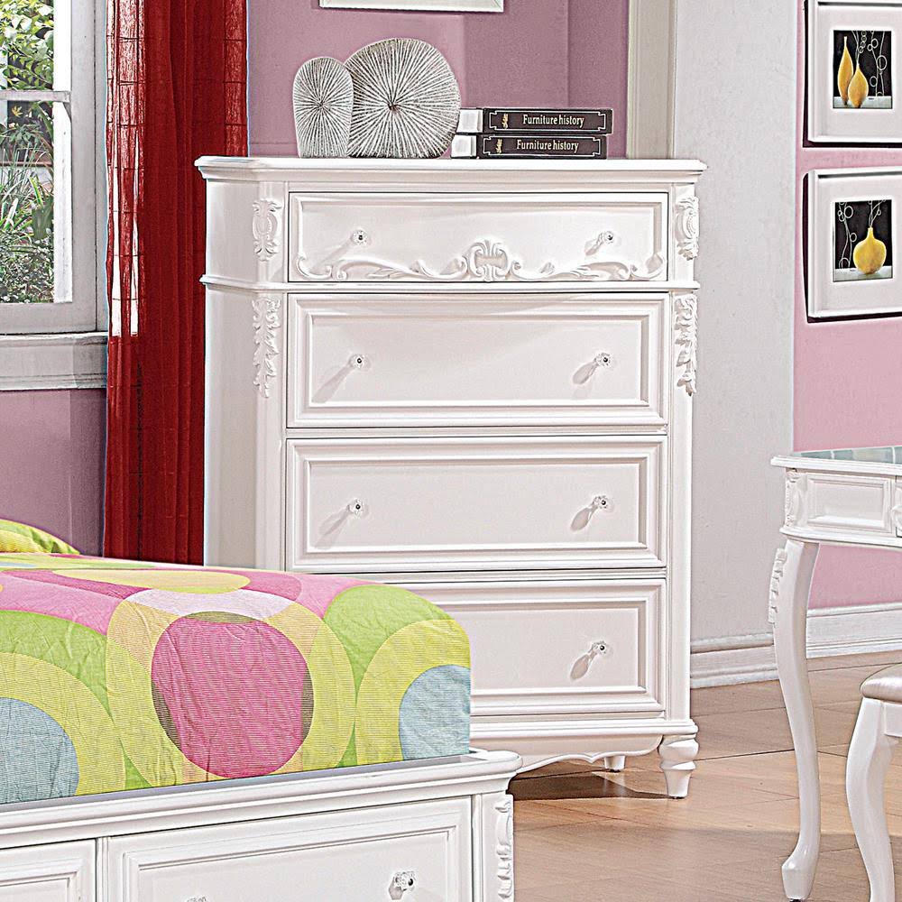 White Vanity Stool R85904