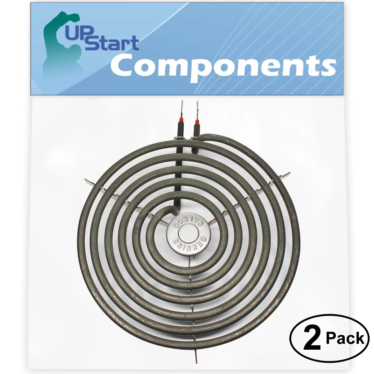 2-Pack 8 inch 6 Turns Surface Burner Element for Range Stove Cooktop R432