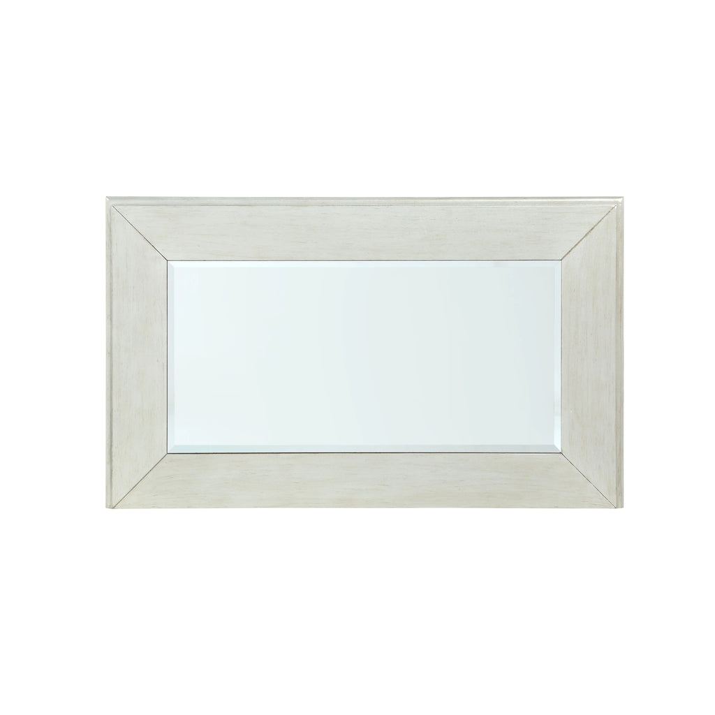 Mirrored Wood 2 Drawer Nightstand Y329