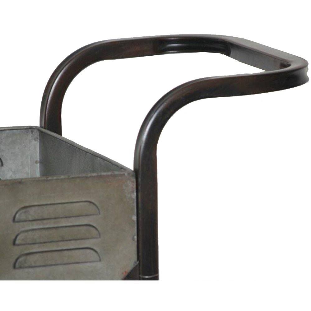 Industrial Metal Bar Cart H989174
