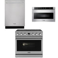 36 Electric Range, Dishwasher and Microwave X18953