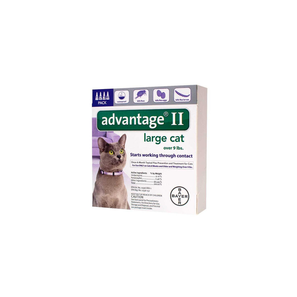 Advantage II Flea Treatment Cats B371938