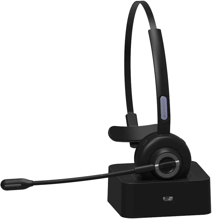 Wireless Bluetooth Mobile Office Headset Pack of 2 A107