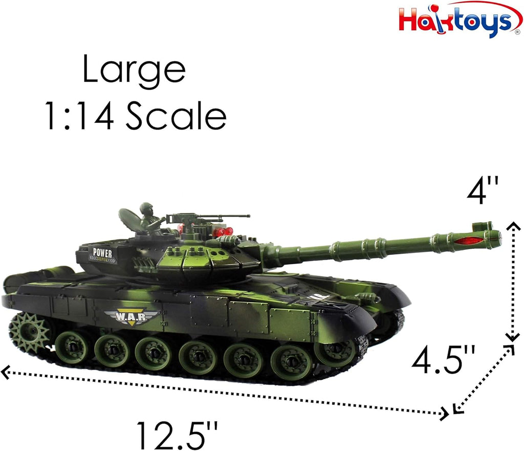 Remote Control Fighting Tanks Set, 1:14 Scale, Set of 2 J290500