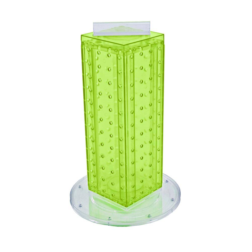 Four-Sided 16 Pocket Revolving Pegboard X186