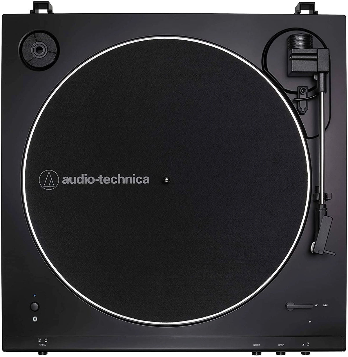 Black Fully Automatic Belt-Drive Stereo Turntable C3016