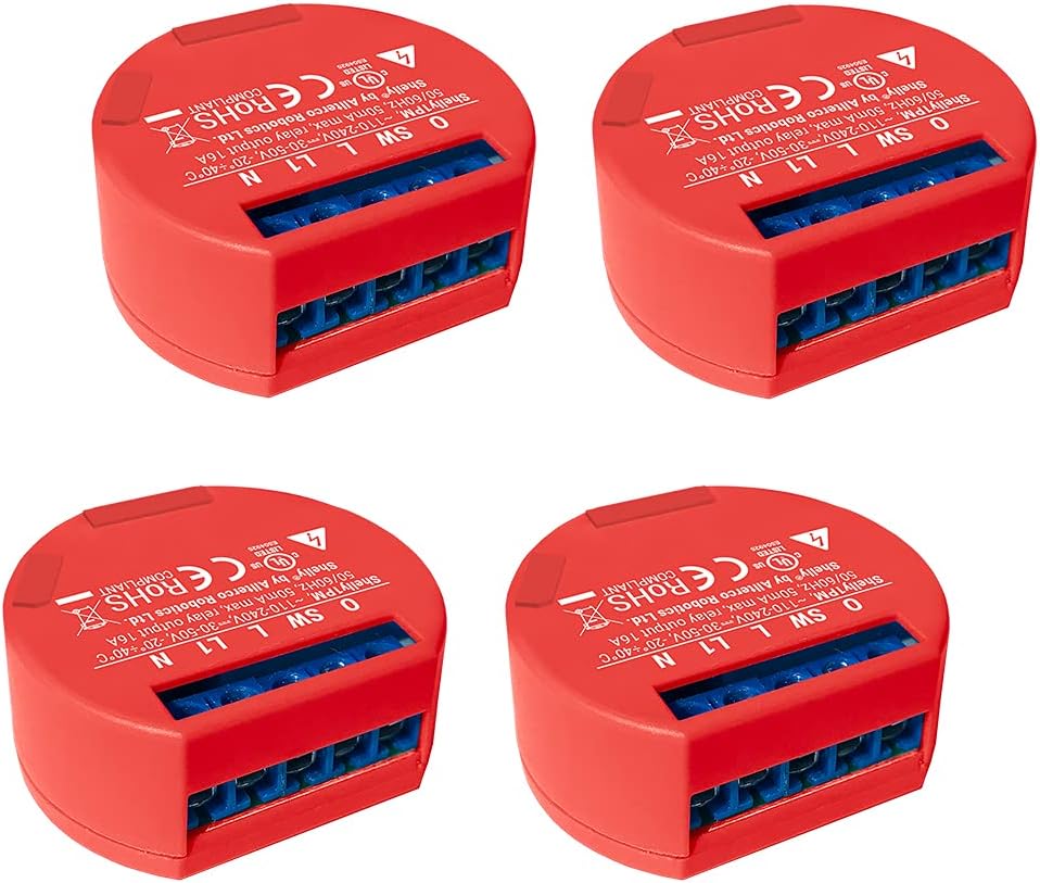 Smart Relay Switch WiFi (4 Pack) R1821