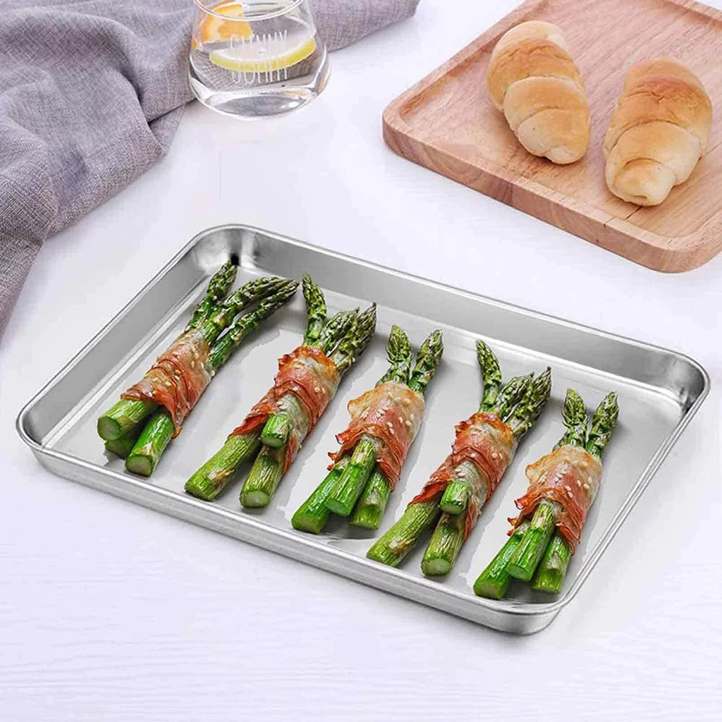 Stainless Steel Baking Sheet with Rack Set 9 x 7 Inch I44238