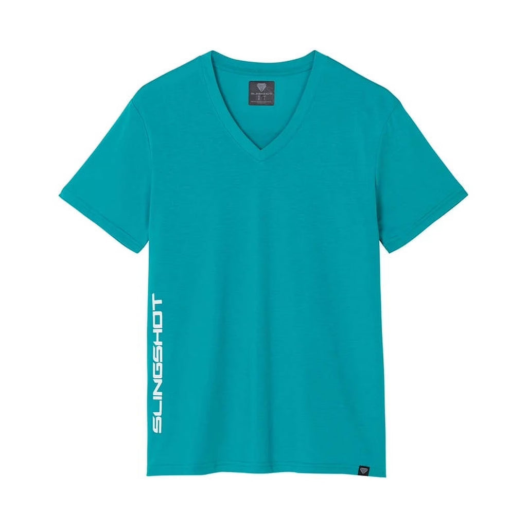 Teal V-Neck T-Shirt B160